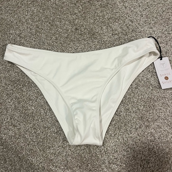 Shade & Shore White Bikini Bottom - Picture 1 of 3